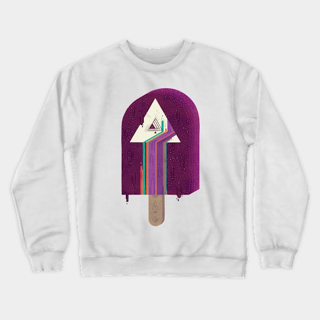 Cosmic Popsicle Crewneck Sweatshirt by againstbound